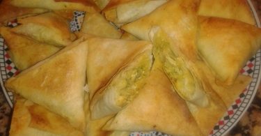 Chicken Briouats Moroccan Recipe