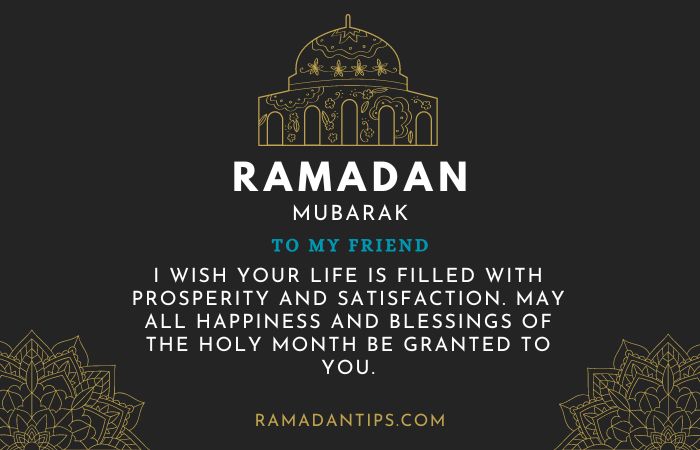 Ramadan Greeting to Friends