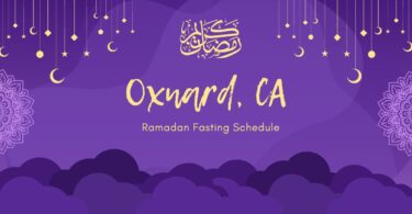 Ramadan Details Oxnard CA