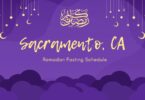 Ramadan Details Sacramento