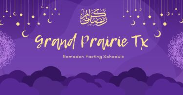 Ramadan in Grand Prairie Tx