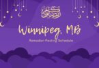 Ramadan Details Winnipeg