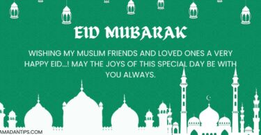 Eid Messages for Muslims Friends