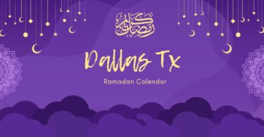 Ramadan Details Dallas Tx